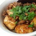 CoffeeCoco's cooksnap of when they made ＊豆腐とひき肉の生姜醤油炒め＊.