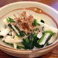 RuriOoga's cooksnap of when they made 即席！長芋とほうれん草の和え物.