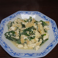 ぴーたー's cooksnap of when they made 簡単！うまい！懐かし味のニラ卵豆腐♪.