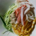 みすけ0203's cooksnap of when they made 夏★オイマヨ冷やしサラダそうめん.