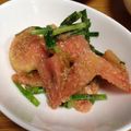 honeymit's cooksnap of when they made トマトとニラのごま和え.