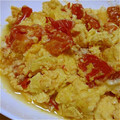 あいゆうが's cooksnap of when they made 彩り一品 トマトエッグ.