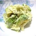 tennisnoah's cooksnap of when they made 簡単！まぜるだけ！アボカドキャベツ♡.