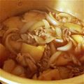 ラスタベビー's cooksnap of when they made じゃがいもと玉ねぎ、豚肉の煮物.