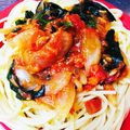 たっぷりたまご's cooksnap of when they made 子供が喜ぶ簡単トマトパスタ☆.