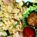りまち。's cooksnap of when they made ☆ほうれん草とベーコンのバター醤油炒飯☆.