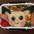 た〜くんのママ's cooksnap of when they made ポケモン☆ピチュー　キャラ弁.