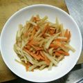 ROSE＊マリン's cooksnap of when they made ★大根と人参のｷﾝﾋﾟﾗ★.