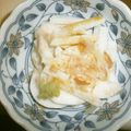 白いぐれーぷ's cooksnap of when they made 山芋のワサビ醤油かけ♡簡単*あと一品に♪.