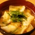 BiwacoJune's cooksnap of when they made キャベツだけ♥♡味噌汁.
