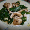 あるっこ's cooksnap of when they made 【簡単】にらと油揚げのおひたし.