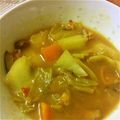 こうぎー's cooksnap of when they made 春キャベツのスープカレー.