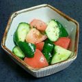 ＊なぁ＊'s cooksnap of when they made トマトときゅうりの中華サラダ.