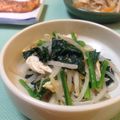 みそじーさん's cooksnap of when they made ほうれん草ともやしのナムル。.