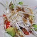 しおかつを's cooksnap of when they made アボカドと白髪ねぎのサラダ.