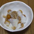 Gypsy's cooksnap of when they made 辛味大根となめこの小鉢.
