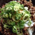 なかつかさのたいふ's cooksnap of when they made 半熟トロ～リ♡ひき肉とキャベツのソース丼.