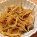 いちごしろっぷ's cooksnap of when they made 鶏肉ともやしの味噌炒め煮.