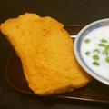 ノビル's cooksnap of when they made トマトジュース＆クリチHB食パン.
