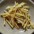 トクライ's cooksnap of when they made 捨てないで！ブロッコリー芯の皮でキンピラ.