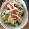 didiko's cooksnap of when they made アボカドときゅうりのコロコロサラダ.