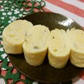 赤い電話's cooksnap of when they made 長イモの卵焼き.