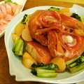 piopiopiop's cooksnap of when they made 金目鯛と筍の煮付け.