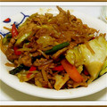 かなえもんもんもん's cooksnap of when they made 豚肉と野菜のカレーしょうゆ糀炒め.
