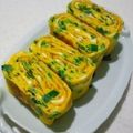 ゆみらんたん's cooksnap of when they made ★ふわふわ♪にらの卵焼き★.