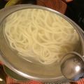 お気楽な嫁。's cooksnap of when they made 讃岐釜揚げうどん☆半生うどんであっさりと.
