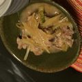 お気楽な嫁。's cooksnap of when they made 肉うどん.