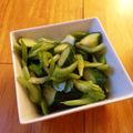 ushima's cooksnap of when they made 簡単美味しい ピリ辛キュウリ.