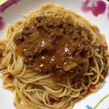 たまちゃいろ's cooksnap of when they made ハヤシライスパスタ.