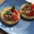 きらり流れ星's cooksnap of when they made さば缶＆プチトマト.