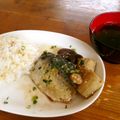 k2ro's cooksnap of when they made 鯖と叩きごぼうの味噌煮.