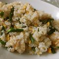 みいこまま's cooksnap of when they made アスパラ塩炒飯.