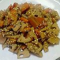 とうふっこ's cooksnap of when they made 簡単♡美味しい♫♬蓮根のきんぴら.