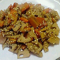 とうふっこ's cooksnap of when they made 簡単♡美味しい♫♬蓮根のきんぴら.