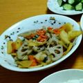 m30n's cooksnap of when they made 蓮根しそきんぴら★.