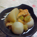 のじまさん's cooksnap of when they made かぶと油揚げの煮物.