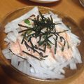 yurie22's cooksnap of when they made ★居酒屋風♪明太大根サラダ★.