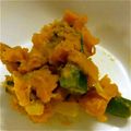 ケサとチビコ's cooksnap of when they made チーズ入り★いんげんとかぼちゃのサラダ.