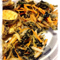 ingw's cooksnap of when they made おつまみに★　簡単　わかめのかきあげ.