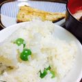 たっちゃんママ。's cooksnap of when they made 超姉さん宅の旬菜豆ごはん☆.