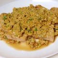 わかちゃ☆'s cooksnap of when they made 豆腐の照り焼き*ネギ卵のそぼろ掛け*.