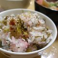 ぴくポン's cooksnap of when they made 大根葉入り☆うめジャコご飯.