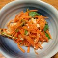 kinosi's cooksnap of when they made マリネ風人参サラダ.