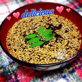 kumi4852's cooksnap of when they made お湯を注ぐだけの、自家製ごまスープ.
