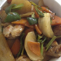 4katsu's cooksnap of when they made 鶏とかぶの濃旨炒め.