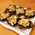 ちえのんのん's cooksnap of when they made 海苔に敷けば崩れず簡単☆かき揚げ.